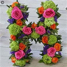 Tribute Letters -  loose style Vibrant- Beaufort local only