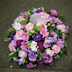  Classic Lilac and Pink Posy - Beaufort local delivery only