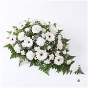  White  Carnation and Germini Spray- Beaufort local delivery only