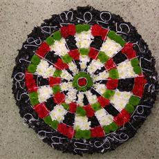 Dartboard Tribute- Beaufort local delivery only