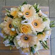 Peach Bridal Bouquet