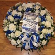 Birmingham City wreath - Beaufort local delivery only