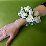 rose wrist corsage