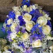 Blue and Lilac Summer Handtied- June- August only