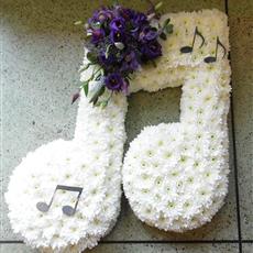 Musical notes-Beaufort local delivery only