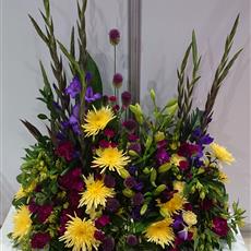 Contemporary frontfacing arrangement