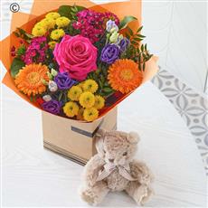  Interflora Bright baby gift set