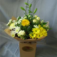 Lovely Lemon Handtied- Beaufort local delivery only