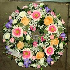 Pastel Wreath - Beaufort local delivery only