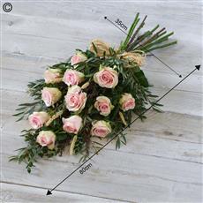 Classic pink rose sheaf