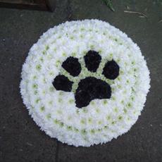 Paw Print tribute- Beaufort local delivery only