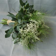 Gypsophilia and grasses Bouquet