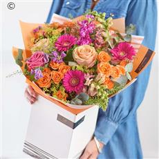 Interflora Get well bright Handtied Bouquet size 2