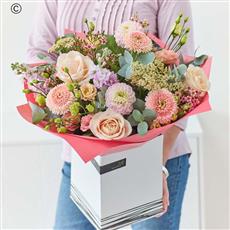 Interflora Thank you Pastel Handtied size 2