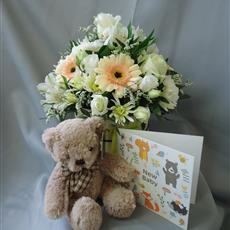 Newborn teddy gift set- Beaufort local delivery only