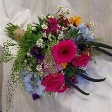 Vibrant Summer Wedding Bouquet