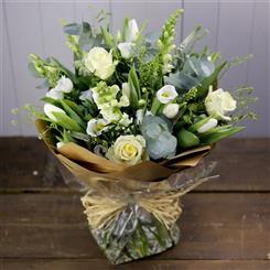 Classic White Handtied