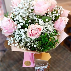 Roses and Lindor truffles