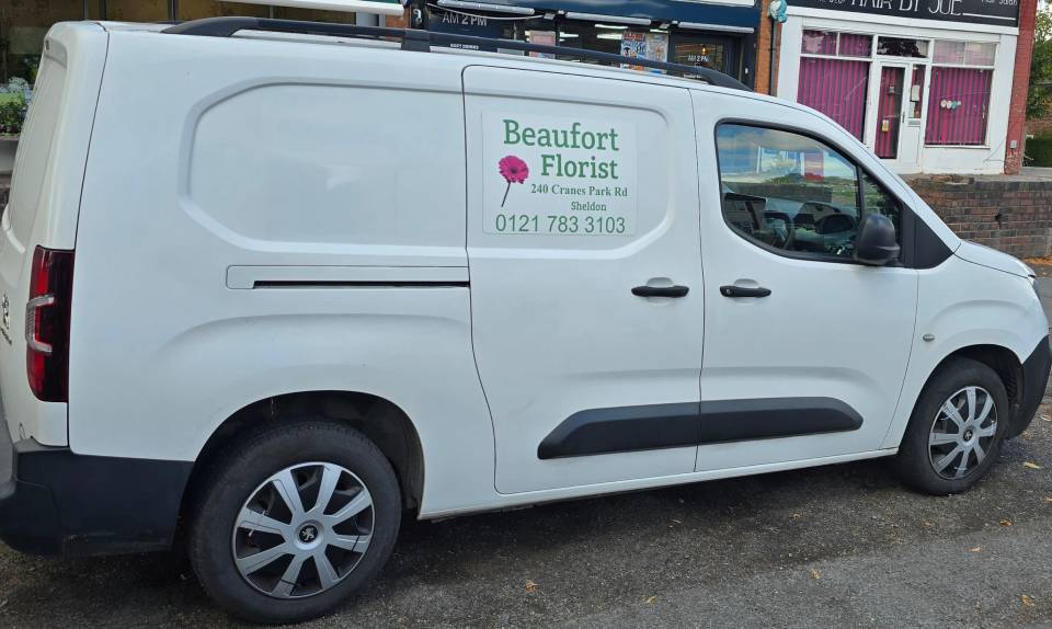 Beaufort Florist Delivery Van