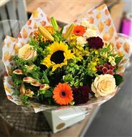 Your local florist creating flowers